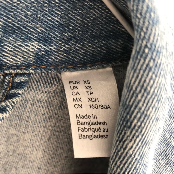 H&M Cropped Jean Jacket - Picture 5 of 5